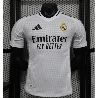 Real Madrid 2024/25 Home Replica Custom Jersey - White