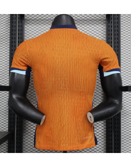 Netherland 2024/25 Home Replica Custom Jersey - Orange