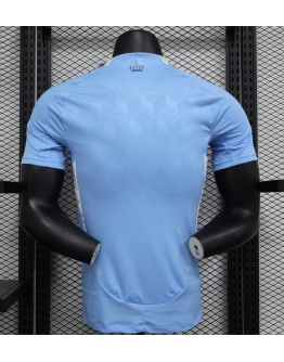 Belgium 2024/25 Away Replica Custom Jersey - Blue