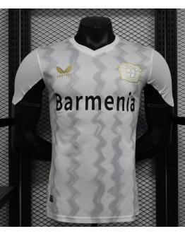 Bayer 04 Leverkusen 2024/25 Away Replica Custom Jersey - White