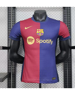 Barcelona 2024/25 Home Replica Custom Jersey - Red