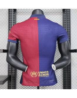 Barcelona 2024/25 Home Replica Custom Jersey - Red