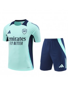 Arsenal Adult Short Sleeve Training Suit Dark Green