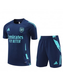 Arsenal Adult Short Sleeve Training Suit Blue