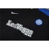 Inter Milan Adult Short Sleeve Training Suit Black