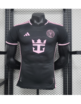 Inter Miami 2024/25 Away Replica Custom Jersey - Black