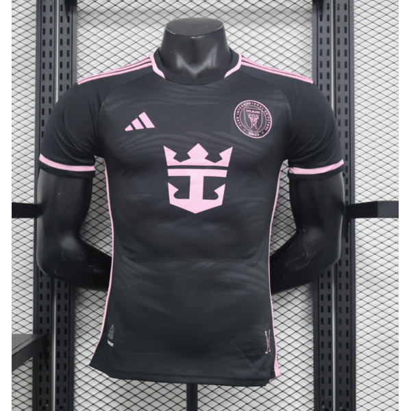 Inter Miami 2024/25 Away Replica Custom Jersey - Black