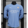 Manchester City 2024/25 Home Long Sleeve Replica Custom Jersey - Blue