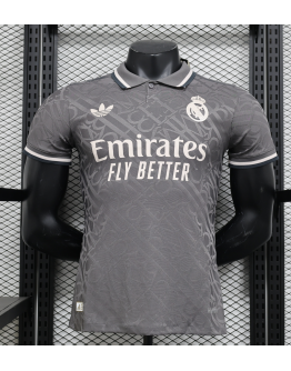 Real Madrid 2024/25 Away Replica Custom Jersey - Grey