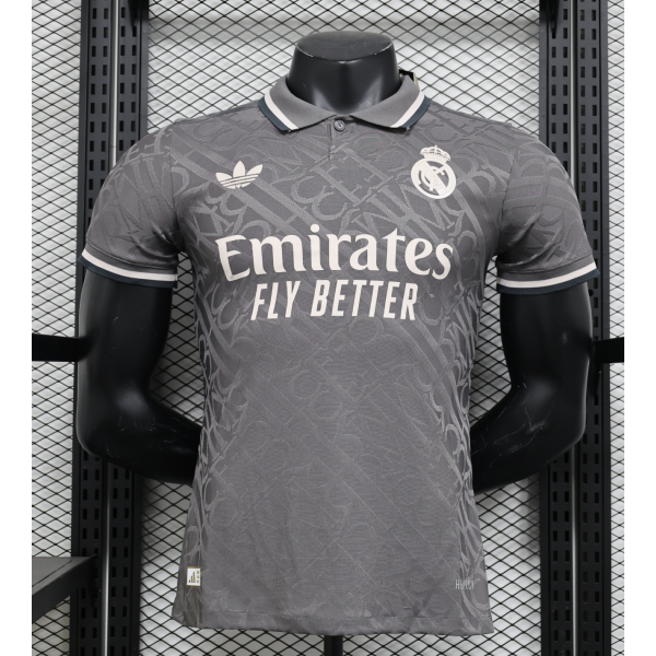 Real Madrid 2024/25 Away Replica Custom Jersey - Grey