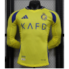 Riyadh 2024/25 Home Long Sleeve Replica Custom Jersey - Yellow