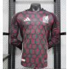 Mexico 2024/25 Home Long Sleeve Replica Custom Jersey - Deep Red