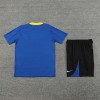 Inter Milan Adult Short Sleeve Training Suit Blue