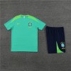 Brazil Adult Short Sleeve Training Suit Green