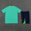 Brazil Adult Short Sleeve Training Suit Green