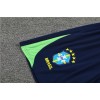 Brazil Adult Short Sleeve Training Suit Blue