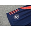 Manchester United Adult Short Sleeve Training Suit Blue