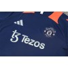 Manchester United Adult Short Sleeve Training Suit Blue