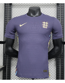 England 2024/25 Away Replica Custom Jersey - Purple