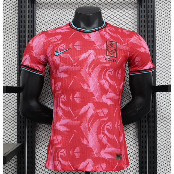 South Korea 2024/25 Home Replica Custom Jersey - Pink