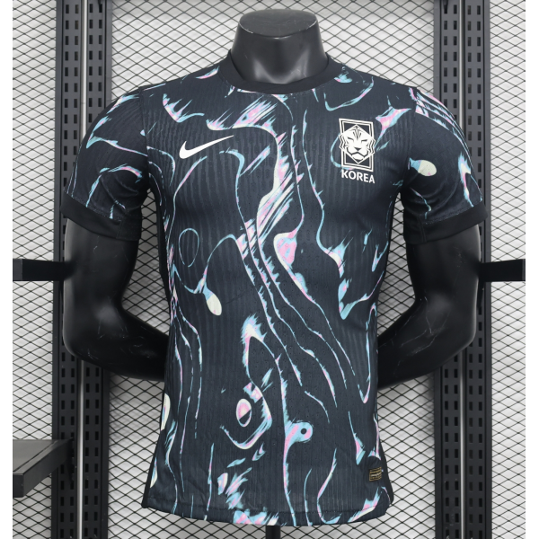 South Korea 2024/25 Away Replica Custom Jersey - Black