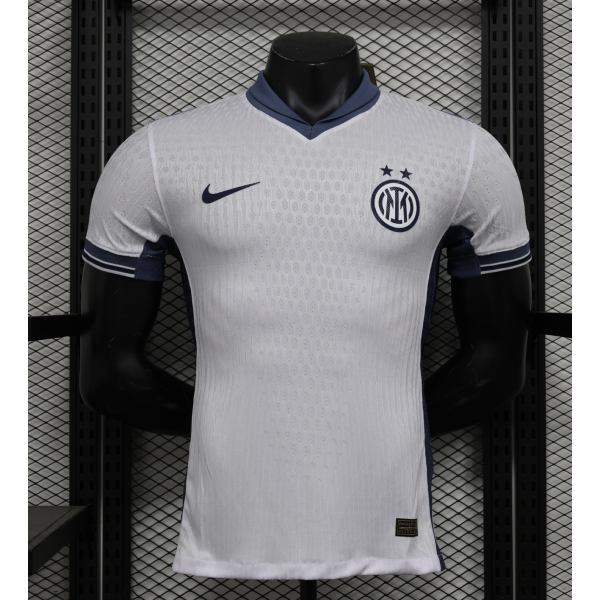 Inter Milan 2024/25 Away Replica Custom Jersey - White