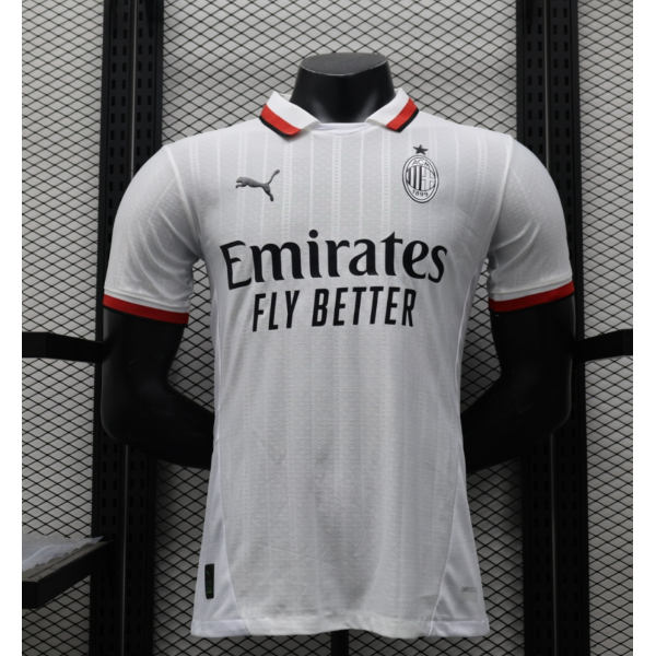 AC Milan 2024/25 Away Replica Custom Jersey - White