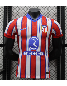 Atletico Madrid 2024/25 Home Replica Custom Jersey - Red