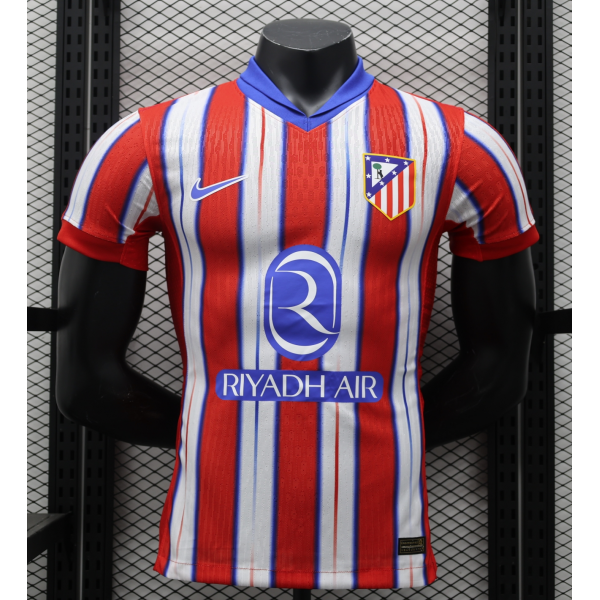 Atletico Madrid 2024/25 Home Replica Custom Jersey - Red