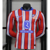 Atletico Madrid 2024/25 Home Long Sleeve Replica Custom Jersey - Red