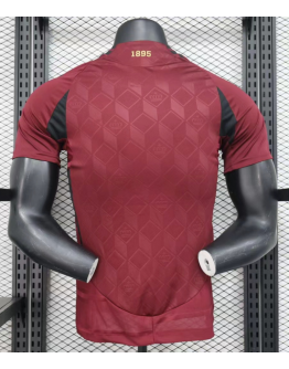 Belgium 2024/25 Home Replica Custom Jersey - Red