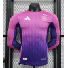 Germany 2024/25 Away Long Sleeve Replica Custom Jersey - Purple