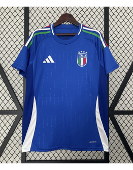 Italy 2024/25 Home Replica Custom Jersey - Blue