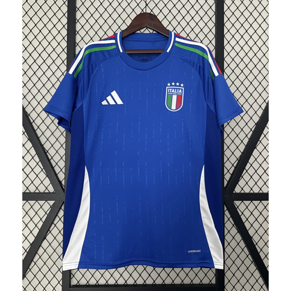 Italy 2024/25 Home Replica Custom Jersey - Blue