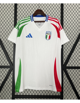 Italy 2024/25 Away Replica Custom Jersey - White