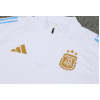 Argentina Paris Tracksuits Long Sleeve Soccer Training Uniforms White