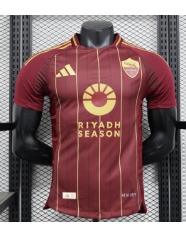 Roma 2024/25 Home Replica Custom Jersey - Red