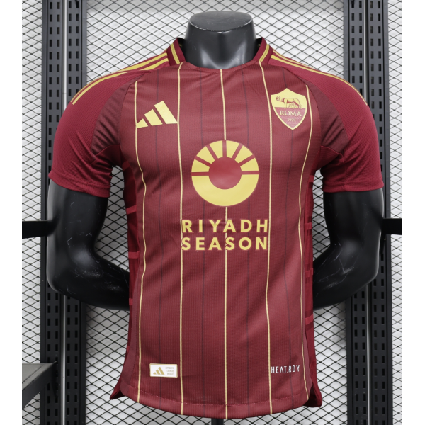 Roma 2024/25 Home Replica Custom Jersey - Red