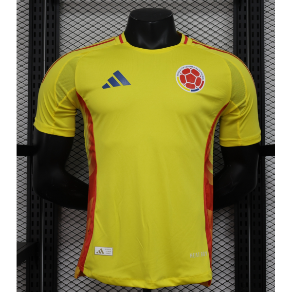 Colombia 2024/25 Home Replica Custom Jersey - Yellow