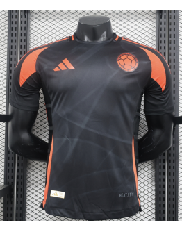 Colombia 2024/25 Away Replica Custom Jersey - Black