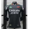 Arsenal 2024/25 Long Sleeve Away Replica Custom Jersey - Black