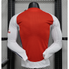 Arsenal 2024/25 Home Long Sleeve Replica Custom Jersey - Red