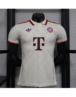 Bayern Munich 2024/25 Away Replica Custom Jersey - White