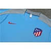 Atletico Madrid Adult Short Sleeve Training Suit Dark Blue