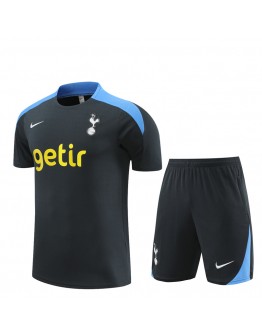 Tottenham Hotspur d Adult Short Sleeve Training Suit Grey