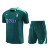 Tottenham Hotspur Adult Short Sleeve Training Suit Dark Green