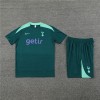 Tottenham Hotspur Adult Short Sleeve Training Suit Dark Green