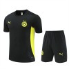 Dortmund Adult Short Sleeve Training Suit Black