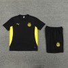 Dortmund Adult Short Sleeve Training Suit Black