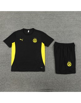 Dortmund Adult Short Sleeve Training Suit Black